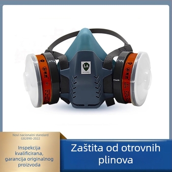 Extreme Standard 701G silikonska polumaske s dvostrukim filtrom, za pesticidne kemikalije i prskanje