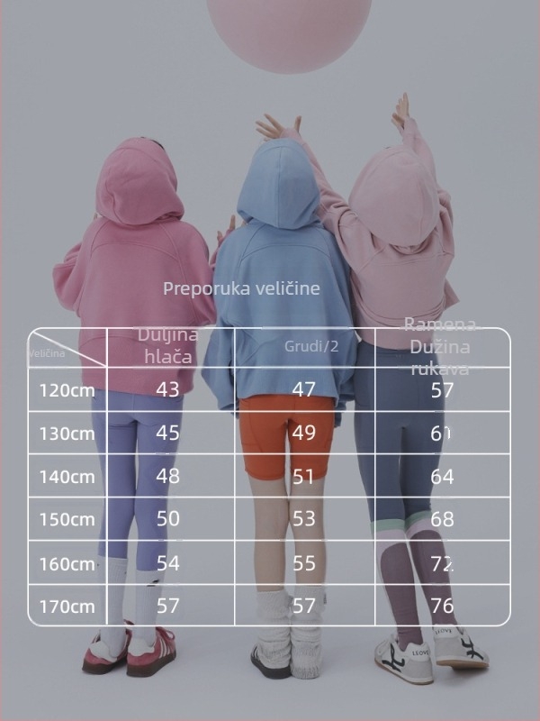 Dječja jakna s kapuljom i zatvaračem za djevojčice, udoban ležeran kroj, jesen 2025