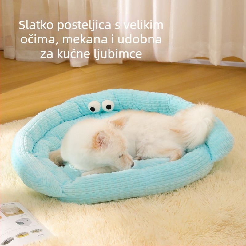 Zimski krevet za pse s dvostrukom jastučnicom, za male i srednje pse i mačke
