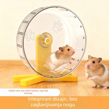 Originalno stojeće kolo za hamstera, veliko plastično kolo za vježbanje