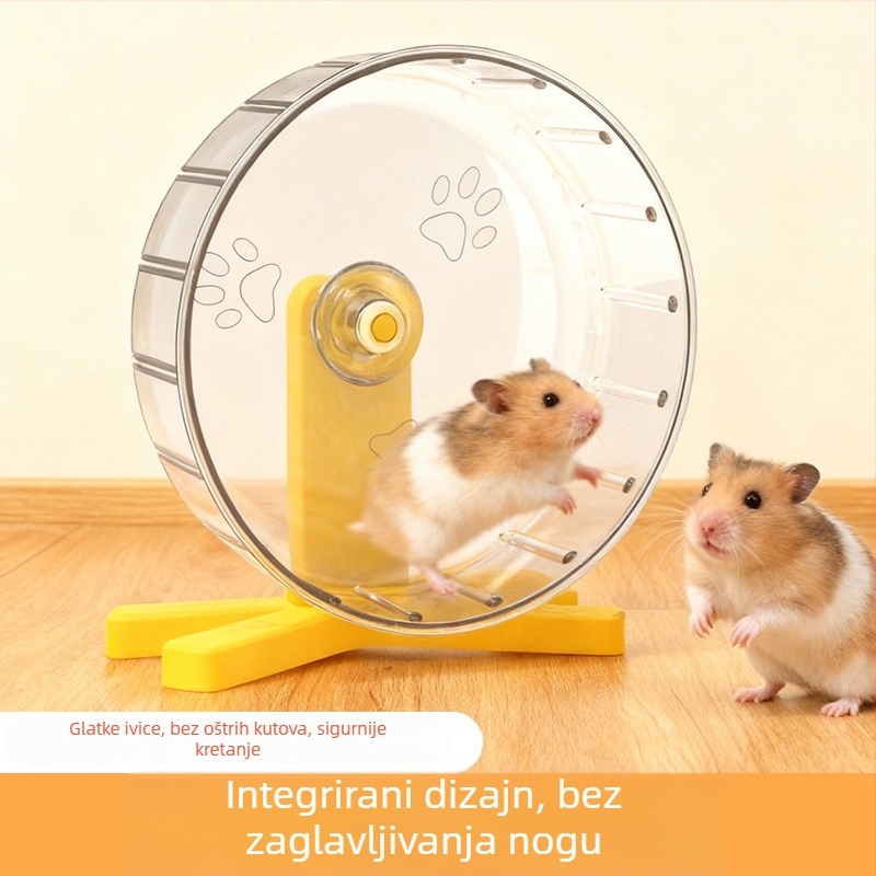 Originalno stojeće kolo za hamstera, veliko plastično kolo za vježbanje