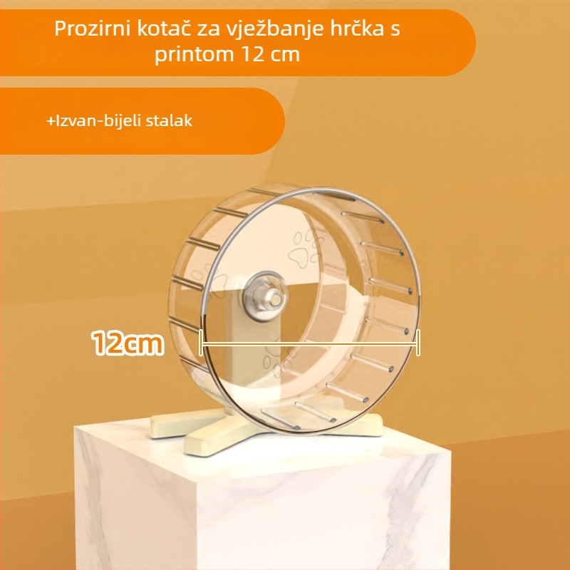 Originalno stojeće kolo za hamstera, veliko plastično kolo za vježbanje