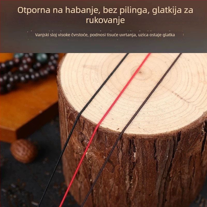 Visoko kvalitetna elastična niti s jezgrama za navlačenje perli, otporna na trošenje, nit za izradu nakita, budističke perle narukvica