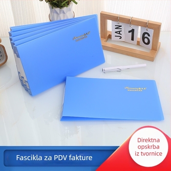 Uredska mapa za račune i potvrde, organizator dokumenata, kutija za PDV račune, format A5/A6