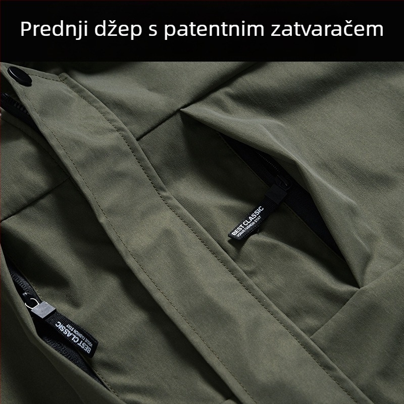 Muški kamuflažni set za proljeće i jesen, vanjska radna odjeća, vodootporna i izdržljiva
