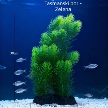 Umjetne vodene biljke za ukrašavanje akvarija, plastični bonsai i simulirane biljke
