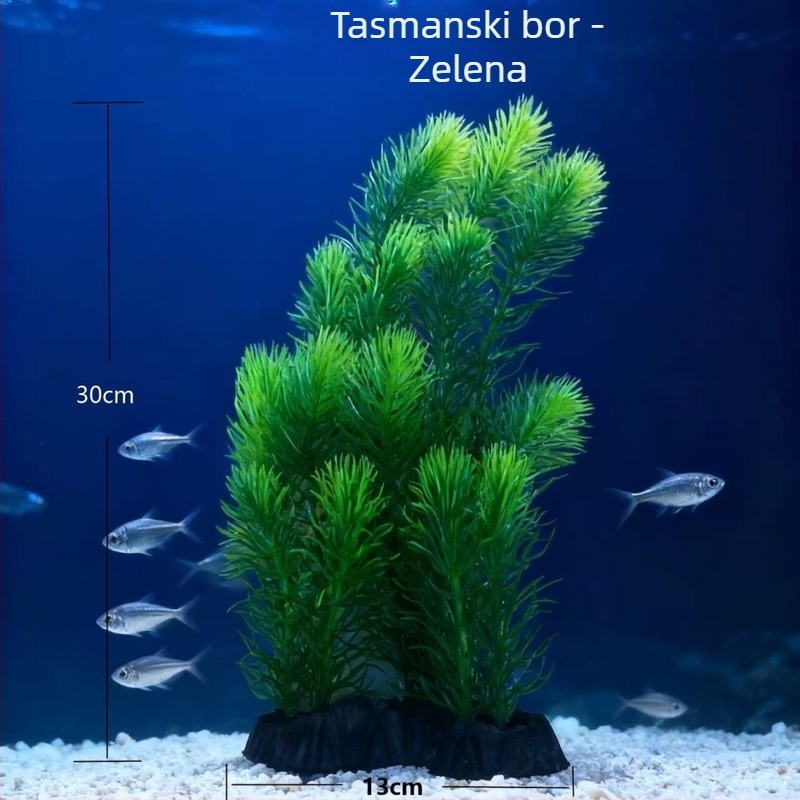 Umjetne vodene biljke za ukrašavanje akvarija, plastični bonsai i simulirane biljke