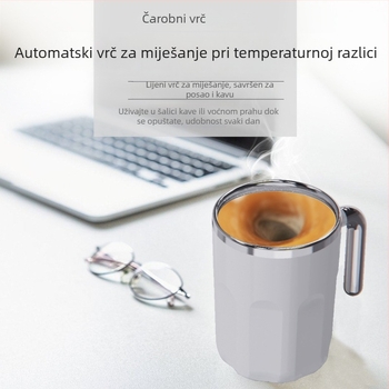 Inteligentna šalica za kavu s automatskim miješanjem i mjerenjem temperature, prijenosna električna šalica za kavu, milkshake i shaker za proteine