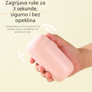 Kompaktna slatka prijenosna termos šalica s regulacijom temperature – drži toplu ili hladnu