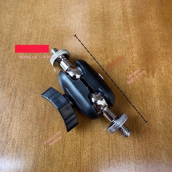 17 mm kuglasta glava sa 1/4 inčnim navojem, držač za mobitel, dodatak za stativ s konzolom