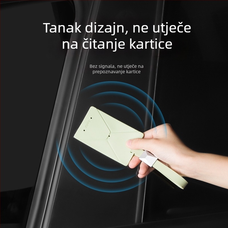 Mekana silikonska futrola za karticu ključa Tesla Model Y i Model 3