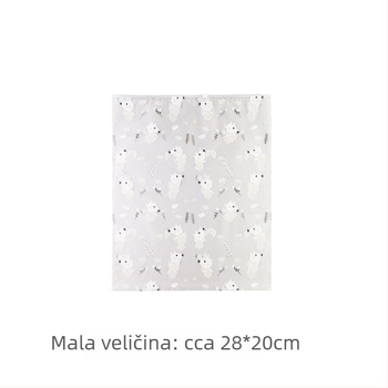 Putni organizator za odjeću, prijenosna mat vodootporna zatvorena vrećica, velik 40×50 cm