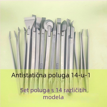 Set od 10 visokokvalitetnih dvostrano-plastičnih otvarača za popravak mobitela, antistatični, 10-u-1 višenamjenski alat