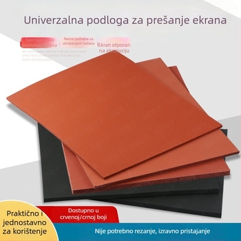 OCA podloga za laminiranje zaslona – crna i crvena podloga, za popravak zaslona mobilnog telefona, model MY-800B/MY-800R
