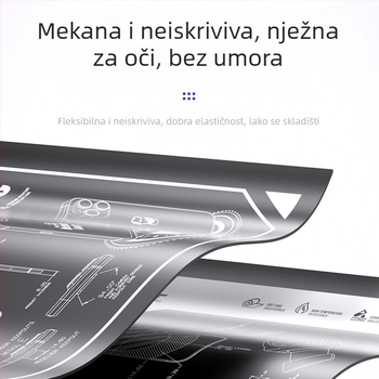 Repair Guy višenamjenska radna podloga za popravak, otporna na visoke temperature, protuklizna izolacijska podloga za popravak mobitela, računala i tableta, velike veličine