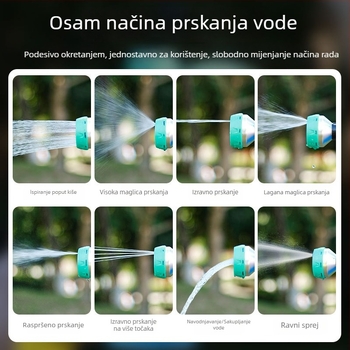 Vrtni raspršivač za gnojivo i navodnjavanje cvijeća i presadnica