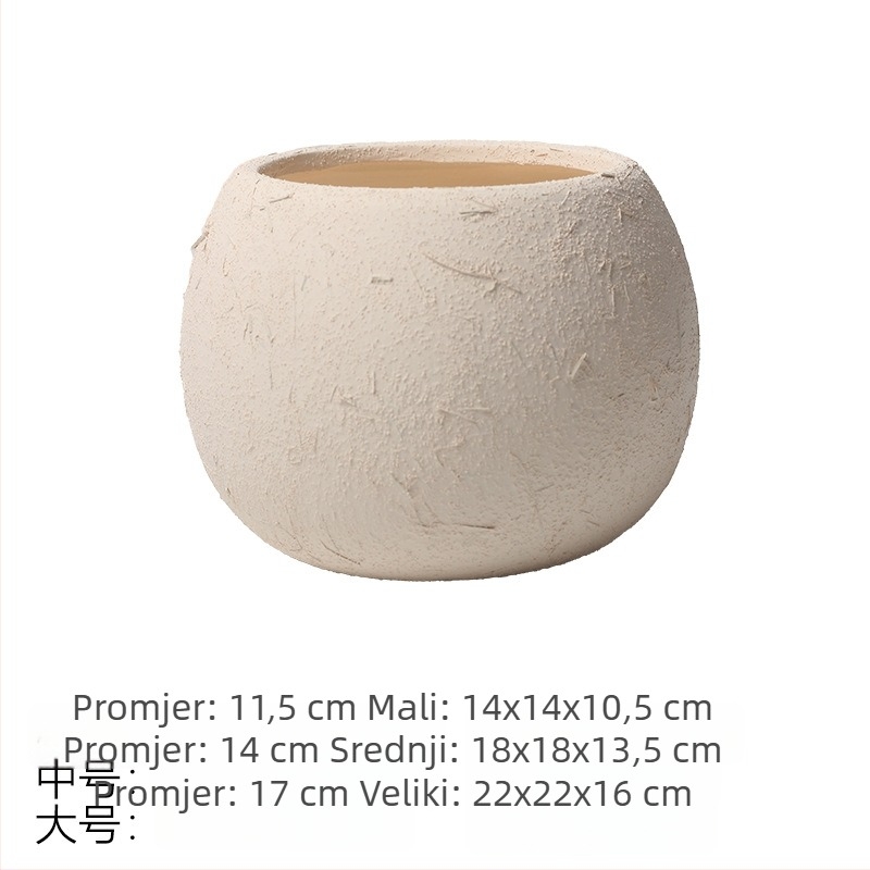 Nordijski stil šarene keramičke posude za unutarnju upotrebu s umjetnim biljkama, pothos i bonsai