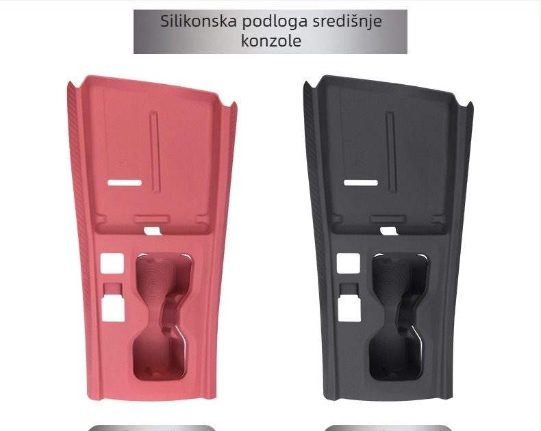 Silikonska podloga središnje konzole za Volkswagen Sagitar L, kompatibilna s 26 modela; zaštita podizanja prozora na četiri vrata, protuklizni dekorativni unutarnji dodatak.