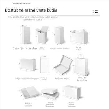 Kutija za pakiranje slušalica, kartonska kutija, prilagođena poklon kutija, valovita kutija, boja kutija za digitalne elektroničke proizvode, UV reljefna kutija po narudžbi