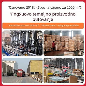 Staklena boca za ulje s protivkapljanjem, velika kapaciteta, automatsko doziranje u kuhinji
