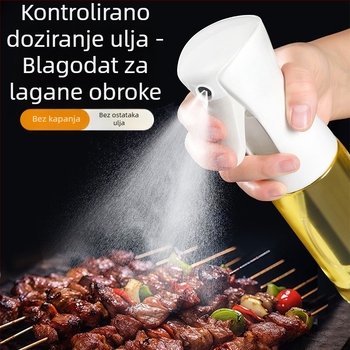 Staklena boca za raspršivanje ulja za kućnu upotrebu, bez kapljica, atomizator za jestivo ulje, nepropusna posuda za začinske mješavine