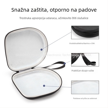 Torba za pohranu Bluetooth slušalica za glavu, kompatibilna s JBL T520BT