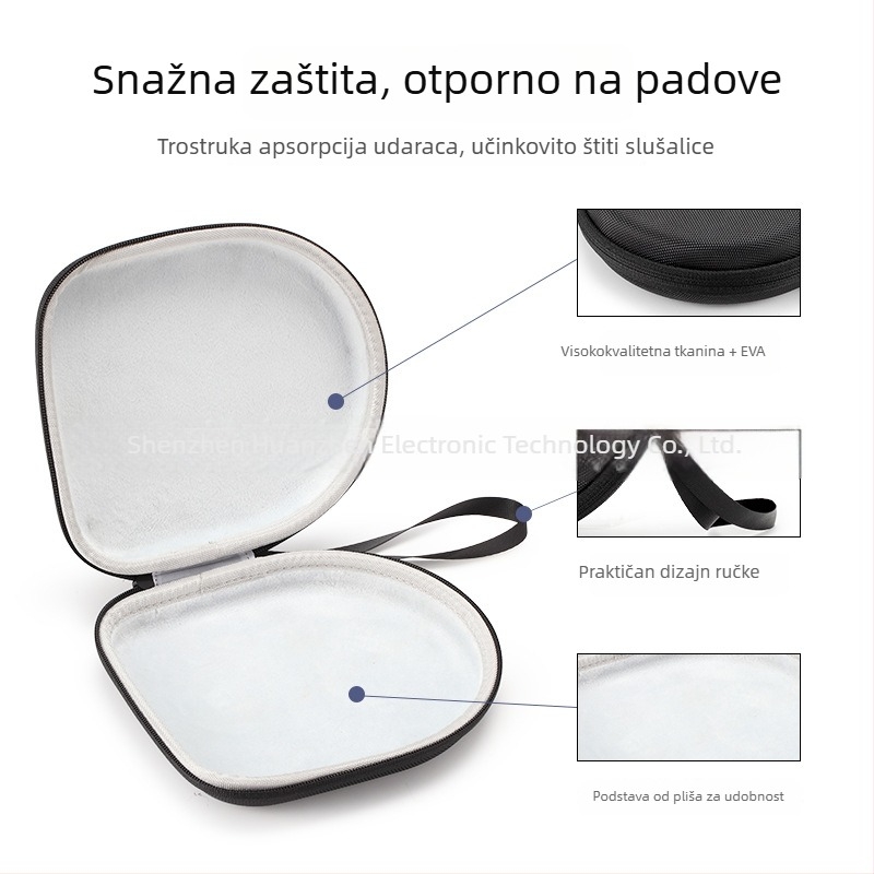 Torba za pohranu Bluetooth slušalica za glavu, kompatibilna s JBL T520BT