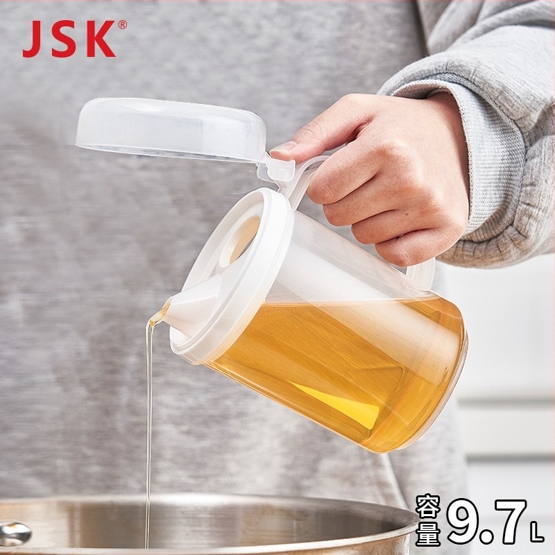 JSK 650 ml prozračna plastična posuda za ulje, ocat i začine s automatskim otvaranjem i zatvaranjem