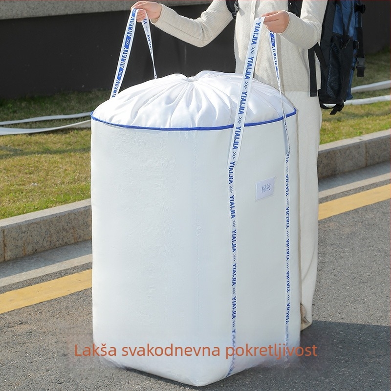 Torba za preseljenje velike kapacitete, tkanina s uzorkom zmijske kože, skladišna torba za prtljagu