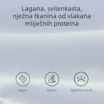 Antibakterijsko donje rublje za djevojčice u razvoju, top u stilu grudnjaka sa širokim naramenicama, visoka elastičnost, bez šavova