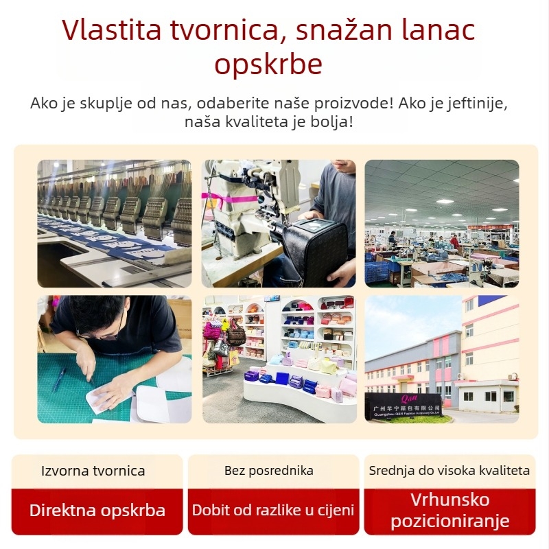 Višestruka torbica za šminku od materijala za ronjenje, prijenosna, vodootporna s zatvaračem za kozmetiku i ruž, prilagodljiva