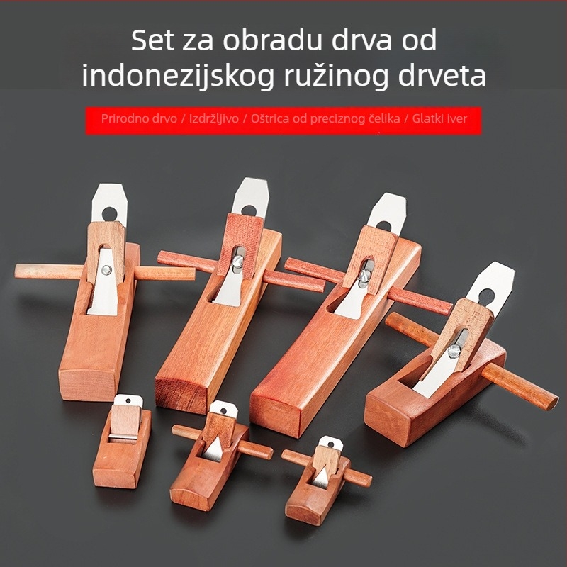 Premium planer od rosewooda, ručni planer za DIY drvodjelstvo, alat majstora