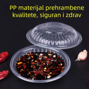 Jednokratna plastična posudica za začine od PP, 50 ml, za senf, ulje, ocat i čili umak