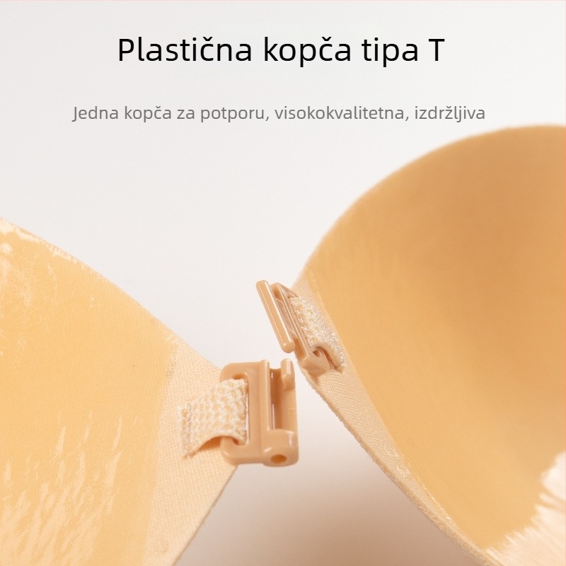 Čipkasti grudnjak u jednoj komori s prednjim zatvaranjem, košarice od tkanine, plus veličina, nevidljiva pločica za dojke, bočna krila, protiv širenja, skupljajuća podrška