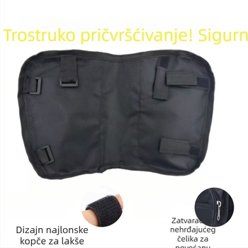 Vodootporna prednja okvirna torba za bicikl i torba za sjedište, s velikim kapacitetom, reflektirajući dizajn