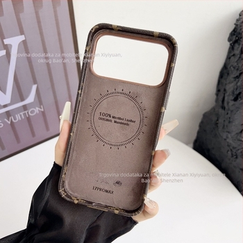Kućište za telefon od denim stila s laganim luksuzom, za iPhone 17 Pro Max i iPhone 16, s potpunom zaštitom