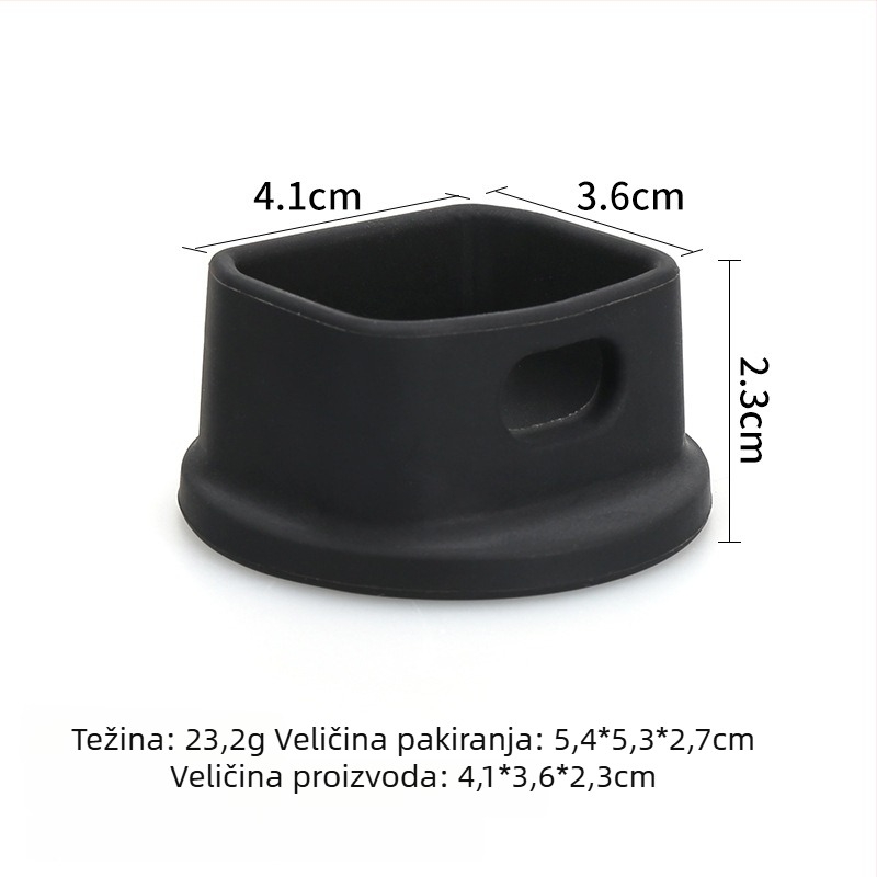 Silikonska fiksna baza za DJI Pocket 4/3, protuklizni prošireni dodatak za Osmo Pocket gimbal