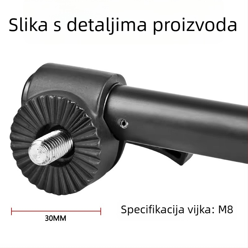 Weifeng WF717/718 Univerzalna ručna ručka za kameru i stativ, s dvostrukim držačima i funkcijom rotirajućeg snimanja