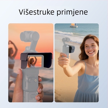 Neewer PU kožni zaštitnik zaslona za DJI Pocket 3, anti-glare zaštita zaslona