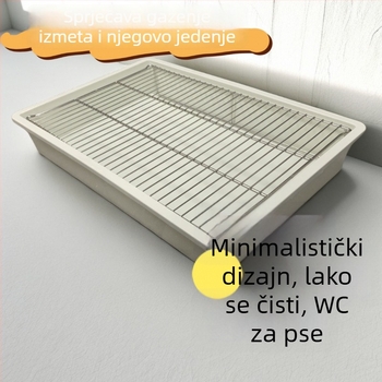Unutarnja zdjela za pse od nehrđajućeg čelika s podignutim stalkom, za male i srednje pse