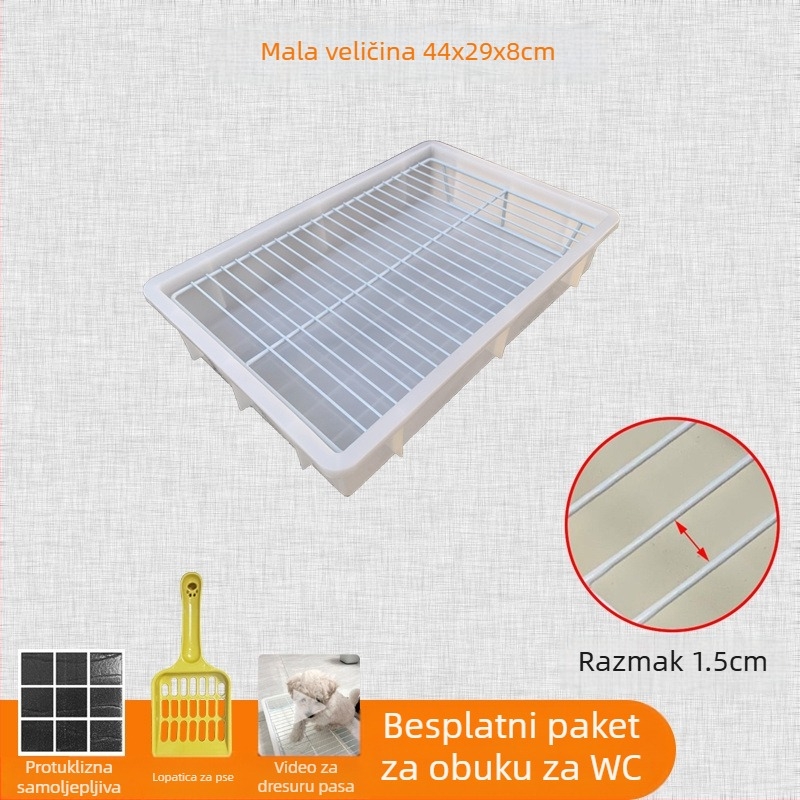 Unutarnja zdjela za pse od nehrđajućeg čelika s podignutim stalkom, za male i srednje pse