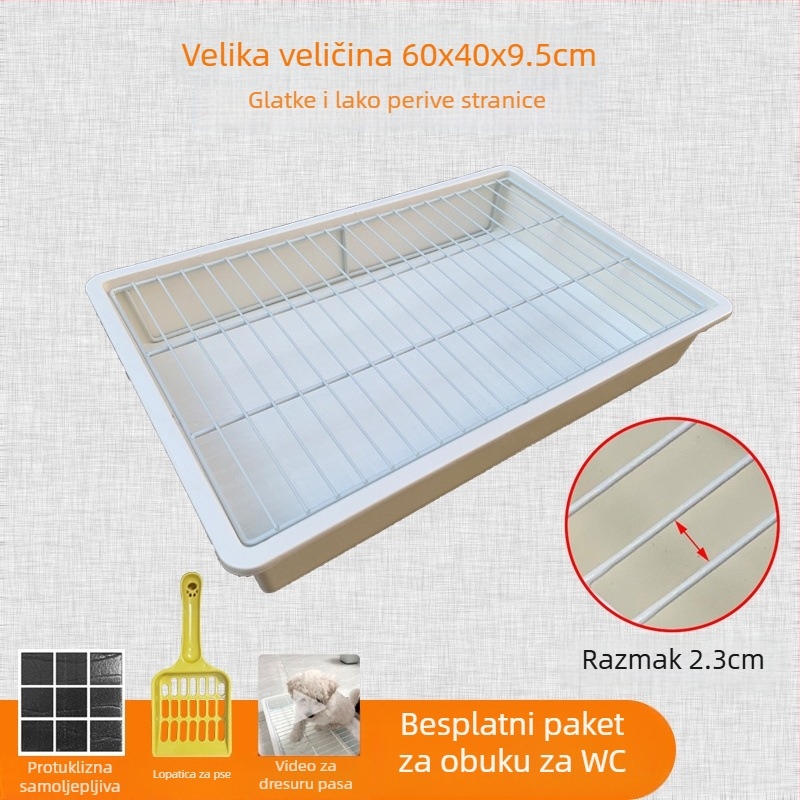 Unutarnja zdjela za pse od nehrđajućeg čelika s podignutim stalkom, za male i srednje pse