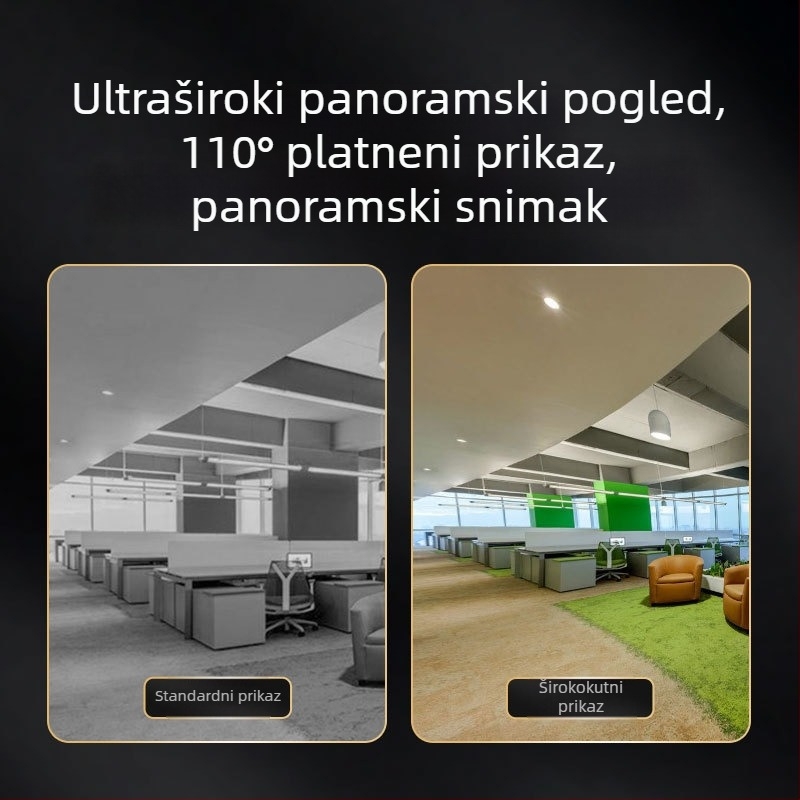 Xiaovv unutarnja bežična kamera s Wi-Fi, daljinski pregled putem pametnog telefona, HD nadzor za dom i trgovinu