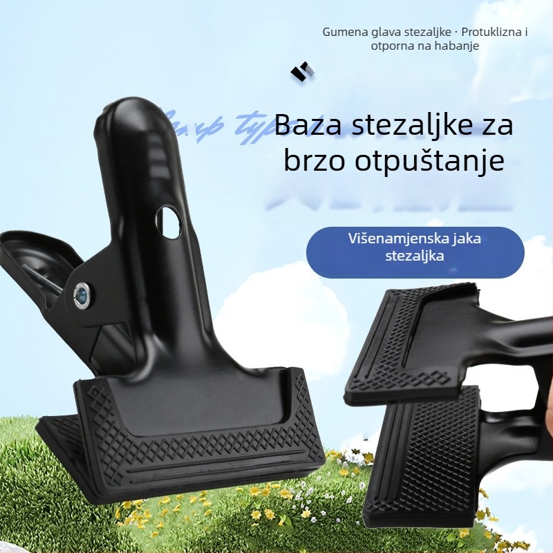 Univerzalna metalna gimball klipsa za stolni mikrofon i telefon, klipsa za PVC ploču i fotografsko platno