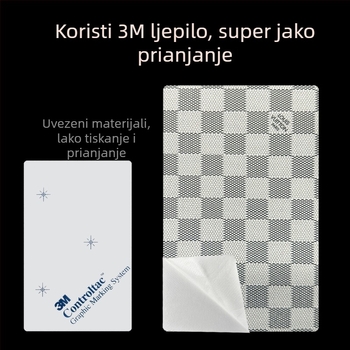 3M stražnja folija od umjetne kože s reljefnom teksturom, univerzalni potrošni film za strojeve za rezanje folija