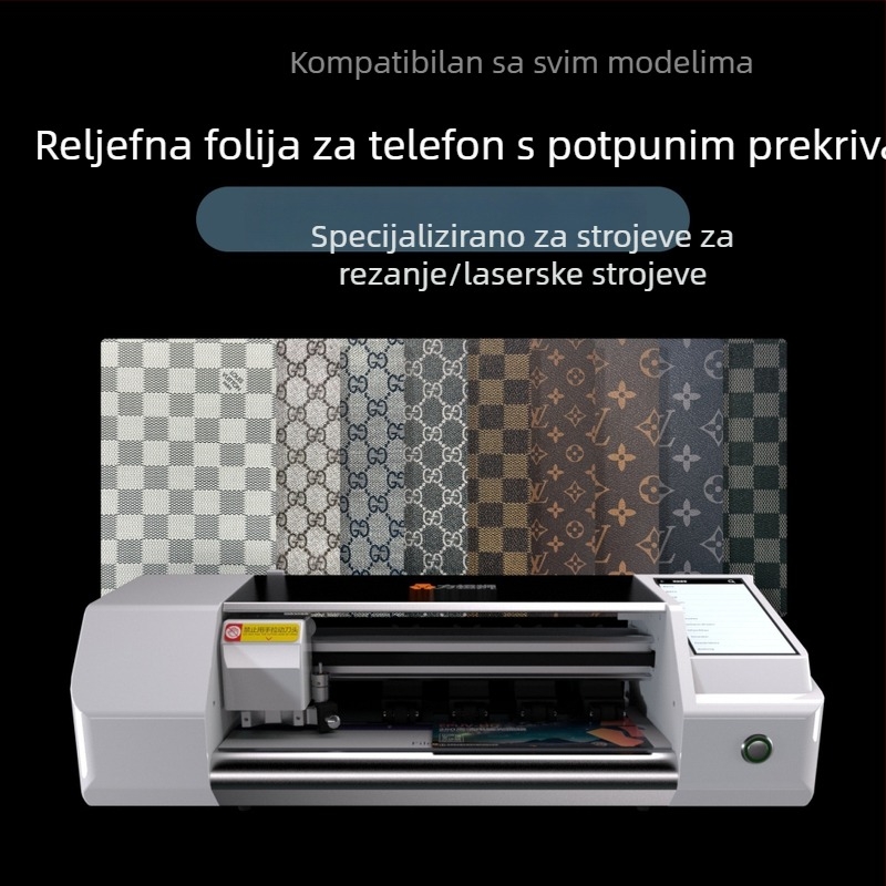 3M stražnja folija od umjetne kože s reljefnom teksturom, univerzalni potrošni film za strojeve za rezanje folija