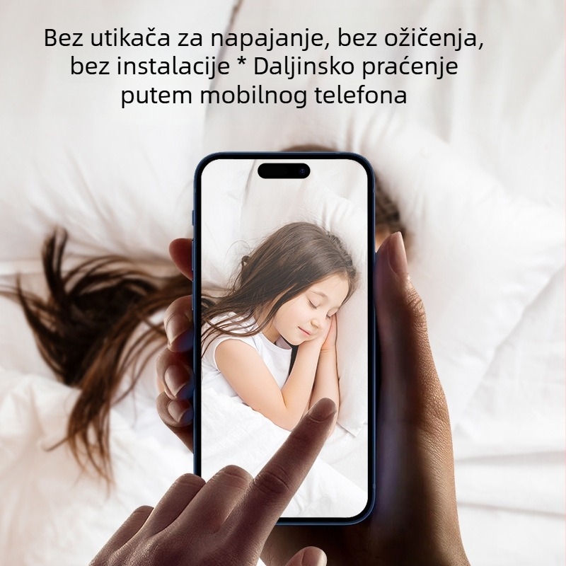 X9 kompaktna kvadratna bežična Wi-Fi IP kamera za kućno praćenje s baterijom