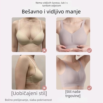 Plus veličine trudnični top grudnjak s potporom za velike grudi, podrška, prevencija opuštanja