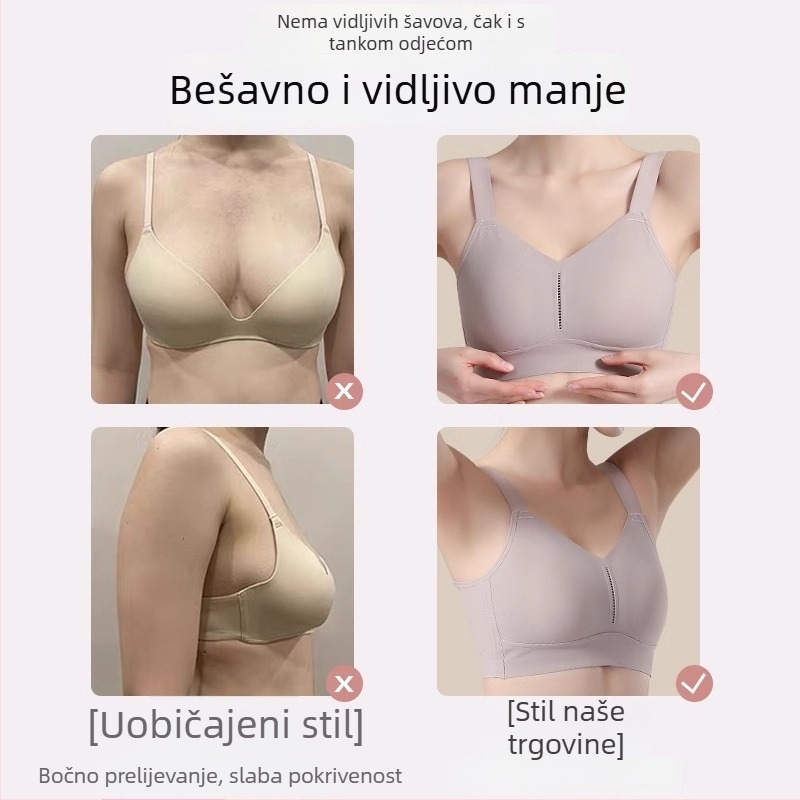 Plus veličine trudnični top grudnjak s potporom za velike grudi, podrška, prevencija opuštanja
