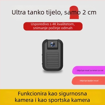 Wi‑Fi kamera veličine palca za daljinsko praćenje, bežični kućni monitor, prijenosno snimanje 1080p